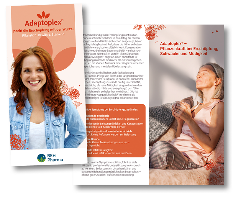 Patientenbroschüre Adaptoplex